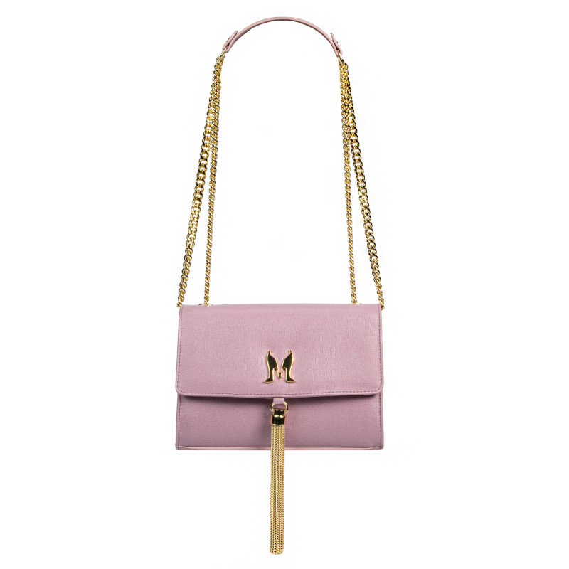 Sac à main pour femme bandoulière 009g violet saffiano