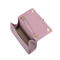 Sac à main pour femme bandoulière 009g violet saffiano