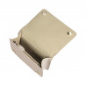 Sac à bandoulière femme 010g beige caviar