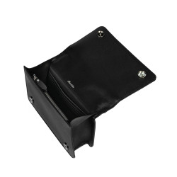 Sac à main pour femme bandoulière 010g 01 noir saffiano
