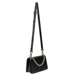 Sac à main pour femme bandoulière 010g 01 noir saffiano