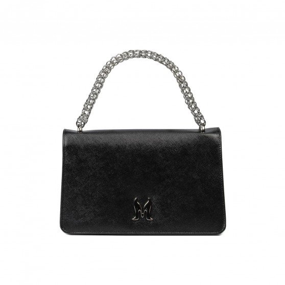 Sac à main pour femme bandoulière 010g 01 noir saffiano Sac à main pour femme bandoulière 010g 01 noir saffiano