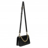 Sac à main pour femme à bandoulière 010g noir saffiano