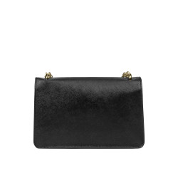 Sac à main pour femme à bandoulière 010g noir saffiano
