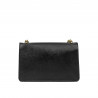 Sac à main pour femme à bandoulière 010g noir saffiano