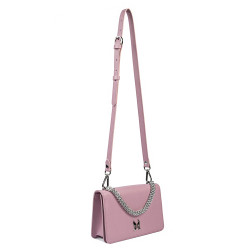 Sac à main femme bandoulière 010g 01 violet saffiano