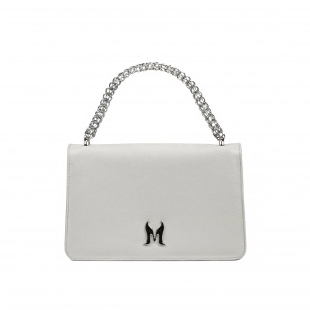 Sac à main pour femme 010g 01 gris caviar