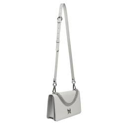 Sac à main pour femme 010g 01 gris caviar