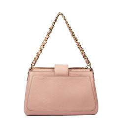 Sac à main femme bandoulière 003g rose poudré