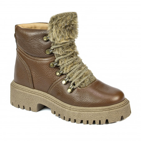 Bottes femme 3378 marron