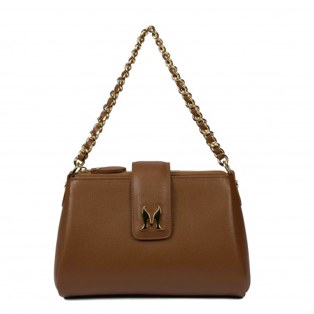 Sac à main pour femme 003g acajou