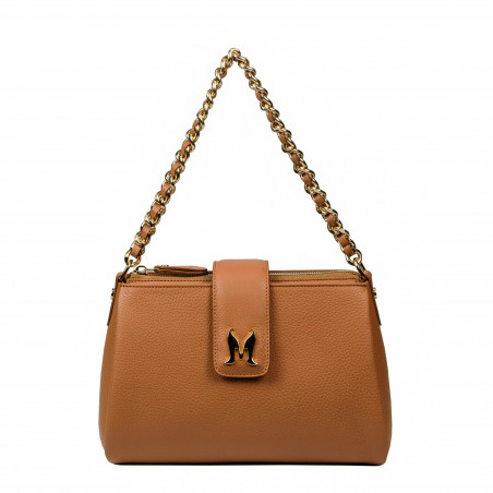 Sac à bandoulière femme 003g camel