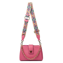 Sac à bandoulière femme 003g rose Barbie