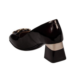 Chaussures élégantes femme 1298 verni bordeaux
