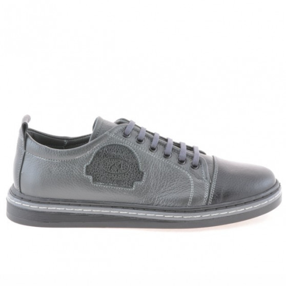 Baskets adolescents 392 noir+gris