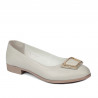 Ballerines femme 6062 blanc ivoire