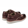 Chaussures enfants 2021 bordeaux nacré combiné