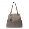 Sac à main pour femme 001g 01 sable nacré