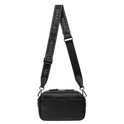 Sac à main femme bandoulière 006g 01 biz noir+safiano