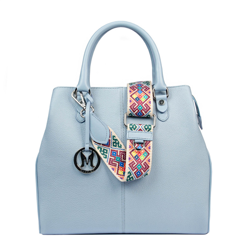 Sac à main pour femme 002g 01 bleu clair