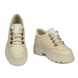 Chaussures enfants 2024 beige combiné