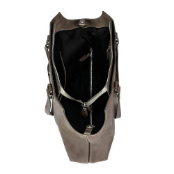 Sac à main pour femme 001g 01 sable nacré