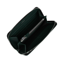 Portefeuille femme 200g 01 vert safiano
