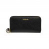 Portefeuille femme 200g noir saffiano