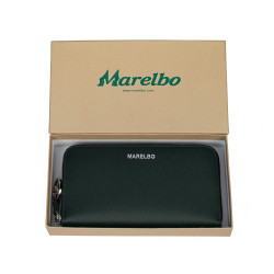 Portefeuille femme 200g 01 vert safiano