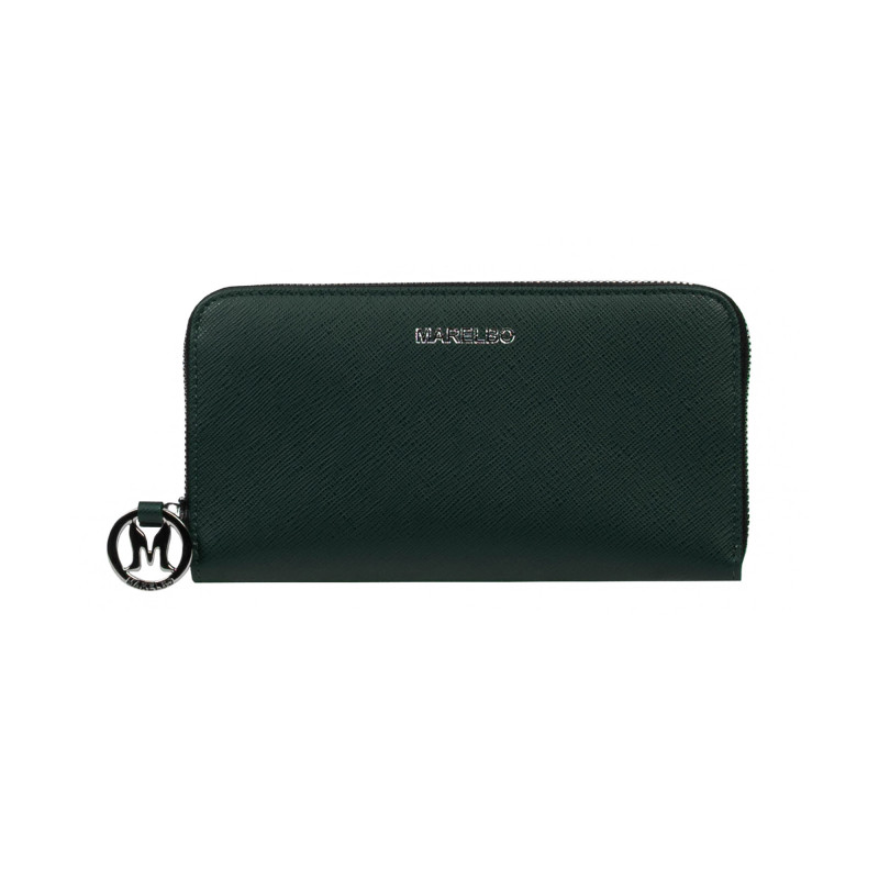 Portefeuille femme 200g 01 vert safiano
