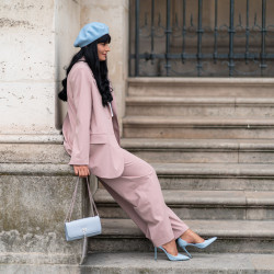 Chaussures élégantes femme 1296 bleu lifestyle