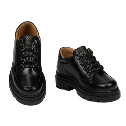Chaussures enfants 2024 noir combiné
