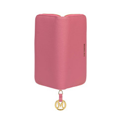 Portefeuille femme 200g en cuir rose