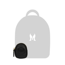 Porte-clés 400g cuir noir
