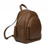 Sac à dos femme 300g cuir marron cognac