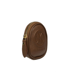 Porte-clés 400g biais marron cognac