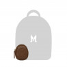Porte-clés 400g biais marron cognac