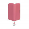 Portefeuille femme 200g 01 cuir rose