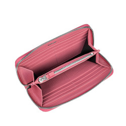 Portefeuille femme 200g 01 cuir rose