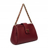 Sac à main femme en bandoulière 003g biz bordeaux