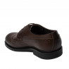 Chaussures élégantes homme 939-1 en café