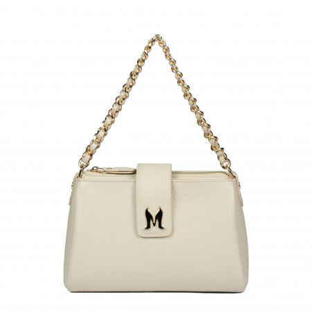 Sac à main femme à bandoulière 003g beige latte