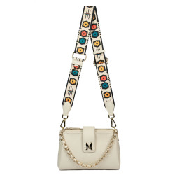 Sac à main femme à bandoulière 003g beige latte