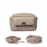 Sac à main femme à bandoulière 014g beige