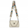 Sac à bandoulière femme 003g 01 beige latte