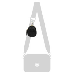 Porte-clés 400g cuir noir