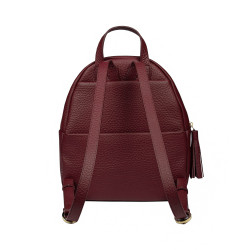 Sac à dos femme 300g cuir bordeaux