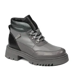 Bottes femme 3382 gris combiné