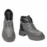 Bottes femme 3382 gris combiné