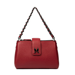 Sac à bandoulière femme 003g 02 biz rouge